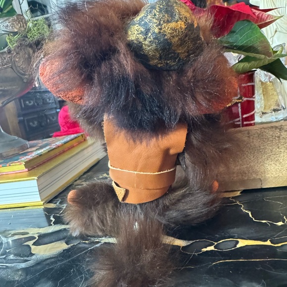 Handcrafted Troll Figurine with Shield and Axe - Picture 4 of 9